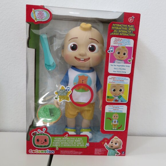 Cocomelon Official Deluxe Interactive JJ Doll With Sounds - Picture 2 of 8